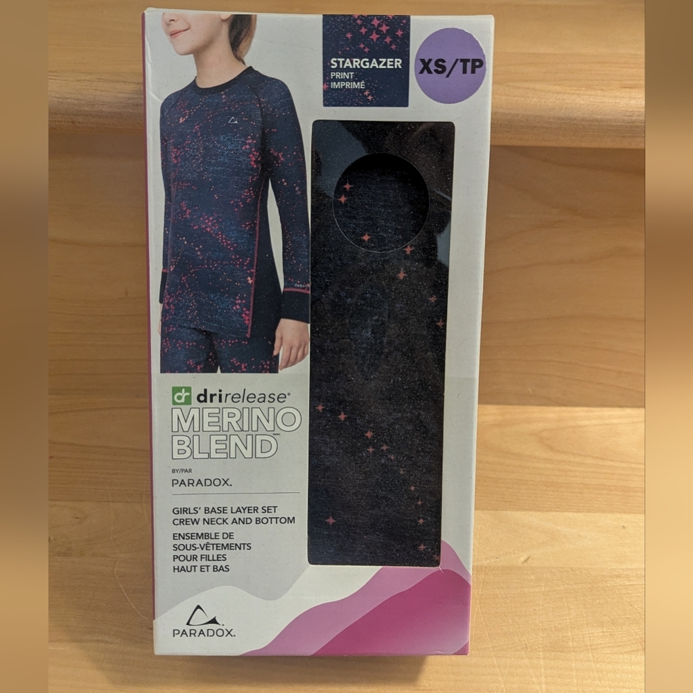 Paradox Merino Blend Base Layer Set - Stargazer Print